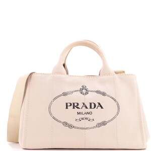 Prada Canapa Convertible Tote Canvas #202082P10B